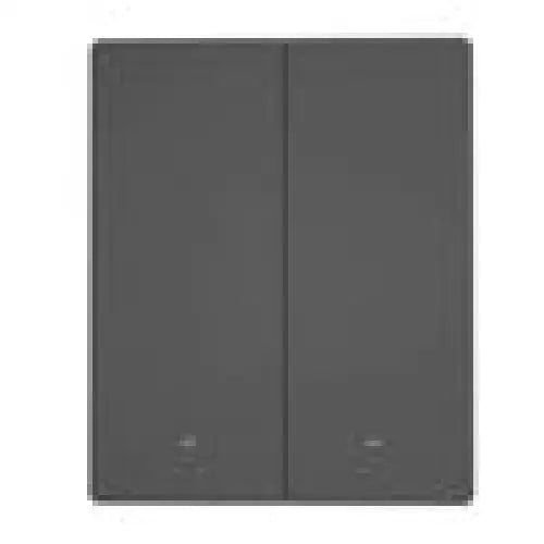 Smart WiFi wall switch SONOFF M5-2C-80 (2-channel for frame graphite) - Switches<<<Control devices<<<Smart