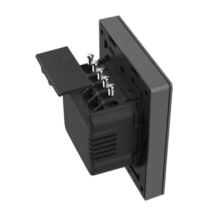 Smart WiFi wall switch SONOFF M5-2C-80 (2-channel for frame graphite) - Switches<<<Control devices<<<Smart