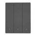 Smart WiFi wall switch SONOFF M5-3C-80 (3-channel for frame graphite) - Switches<<<Control devices<<<Smart
