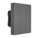 Smart WiFi wall switch SONOFF M5-3C-80 (3-channel for frame graphite) - Switches<<<Control devices<<<Smart