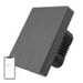 Smart WiFi wall switch SONOFF M5-3C-80 (3-channel for frame graphite) - Switches<<<Control devices<<<Smart