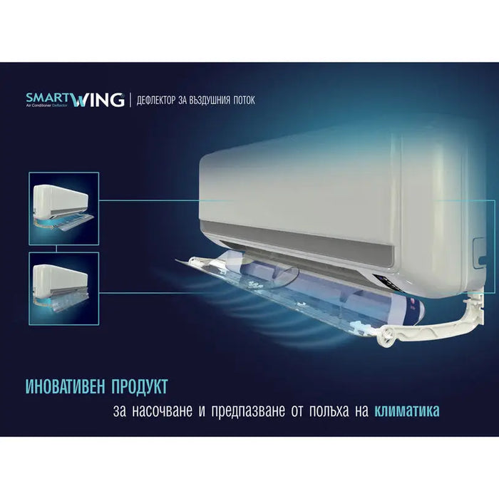 SMART WING AIR CONDITIONER AIR FLOW DEFLECTOR - Аксесоари за климатици и термопомпи<<<Отопление Охлаждане и