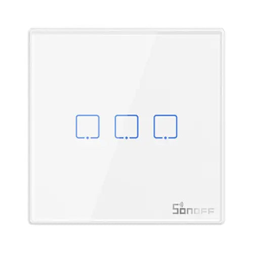 Smart Wireless Wall Switch Sonoff T2EU3C-RF 433MHz (3-channel) - Switches<<<Control devices<<<Smart Home<<<InnproXML