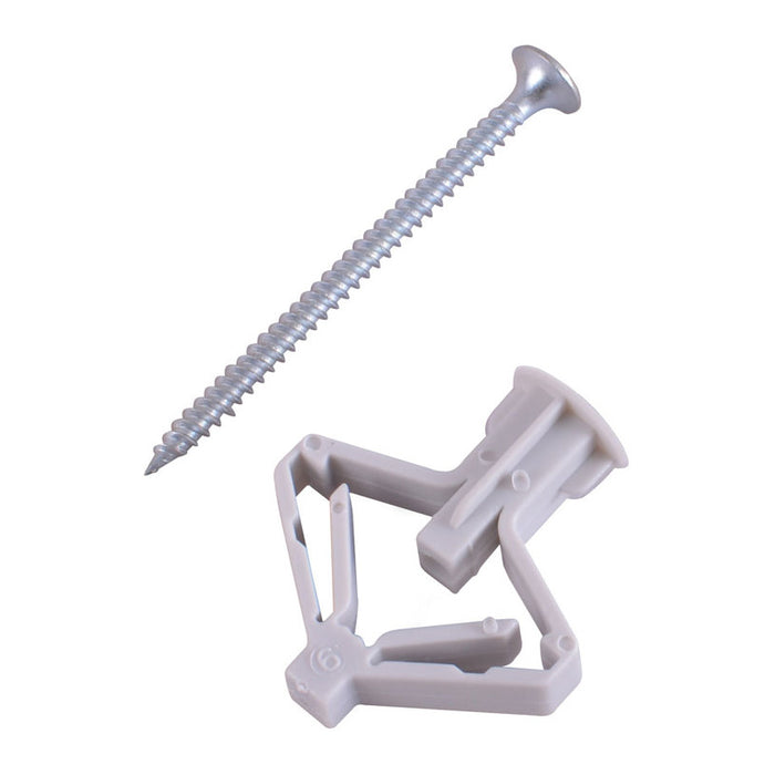 DOWEL FOR PLASTERBOARD WITH BUTTERFLY SCREW 5 PCS SMART