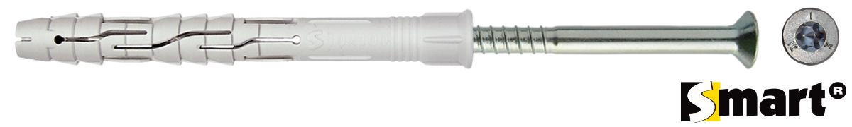 FRAME DOWEL WITH SCREW F10X100MM 4 PCS SMART