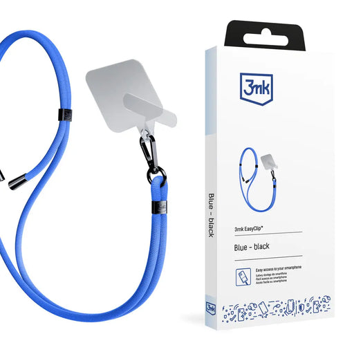 Smartphone Lanyard 3mk EasyClip - Blue - *Kategoria tymczasowa<<<HurtelXML