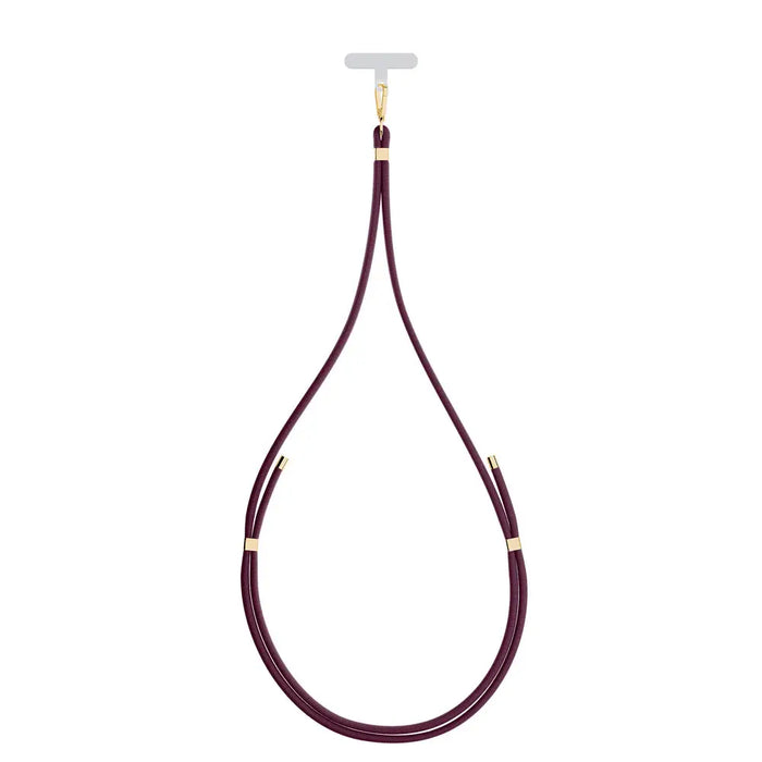 Smartphone lanyard 3mk EasyClip Elite - burgundy - *Kategoria tymczasowa<<<HurtelXML