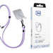Smartphone Lanyard 3mk EasyClip - Purple - *Kategoria tymczasowa<<<HurtelXML