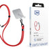 Smartphone Lanyard 3mk EasyClip - Red - *Temporary category<<<HurtelXML