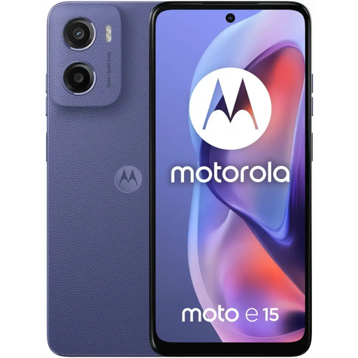 Smartphone Motorola Moto E15 2/64GB Fresh Lavender - Смартфони<<<Телефони и таблети<<<TechMart&&&Мобилни