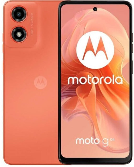 Smartphone Motorola Moto G04 8/128GB Sunrise Orange - Смартфони<<<Телефони и