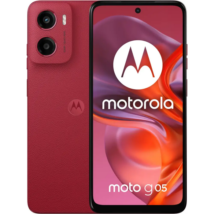 Smartphone Motorola Moto G05 8/128GB Plum Red - Смартфони<<<Телефони и