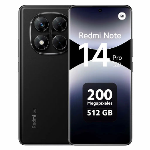 Smartphone Xiaomi Redmi Note 14 PRO 5G 6,67’’ Mediatek Dimensity 7300 12 GB RAM 512 GB Black - Електроника Телефони и
