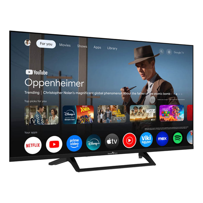 TV SMARTTECH 40QG01V QLED SMART TV, GOOGLE TV, 40.0 ", 101.0 cm