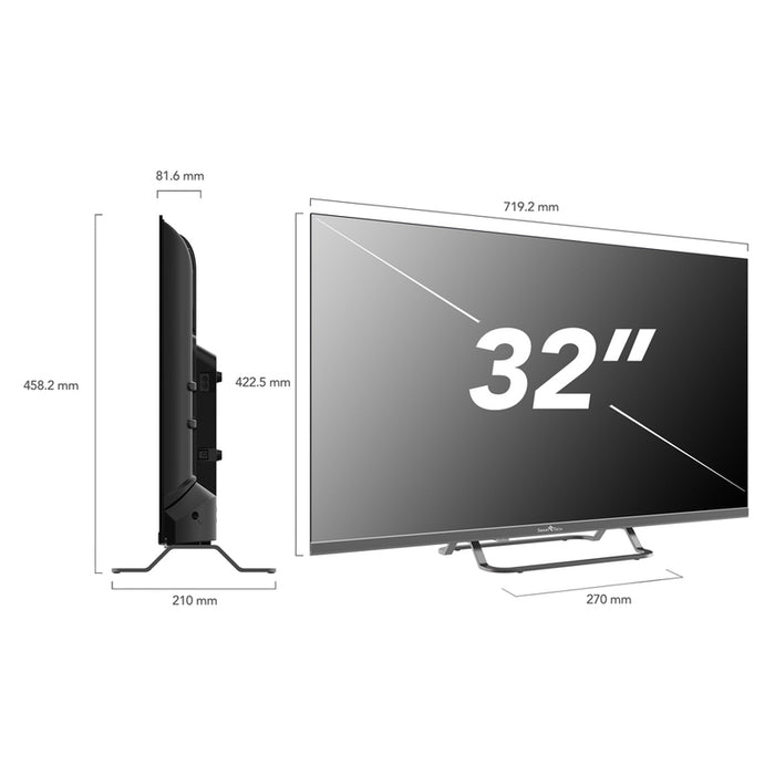 TV SMARTTECH 32QG01V SMART TV, GOOGLE TV, 32.0 ", 80.0 cm