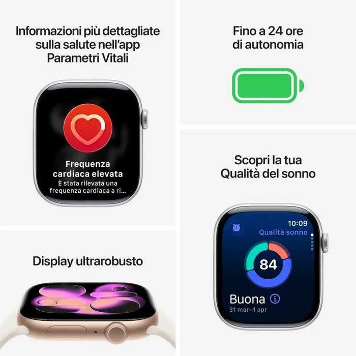 Smartwatch Apple MEVA4QL/A Silver 46 mm - Електроника Телефони и таблети<<<Компютри|