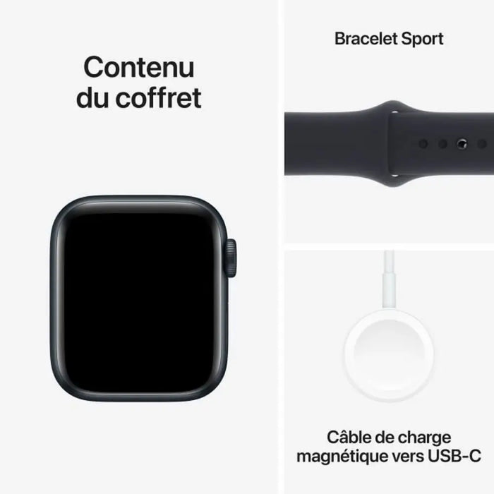 Smartwatch Apple Watch SE (2ª Gen) 2023 Black 40 mm - Електроника Телефони и таблети<<<Компютри|