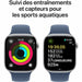 Smartwatch Apple Watch Series 10 Blue Silver 46 mm - Електроника Телефони и таблети<<<Компютри|