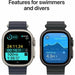 Smartwatch Apple Watch Ultra 2 GPS Beige 49 mm - Електроника Телефони и таблети<<<Компютри|