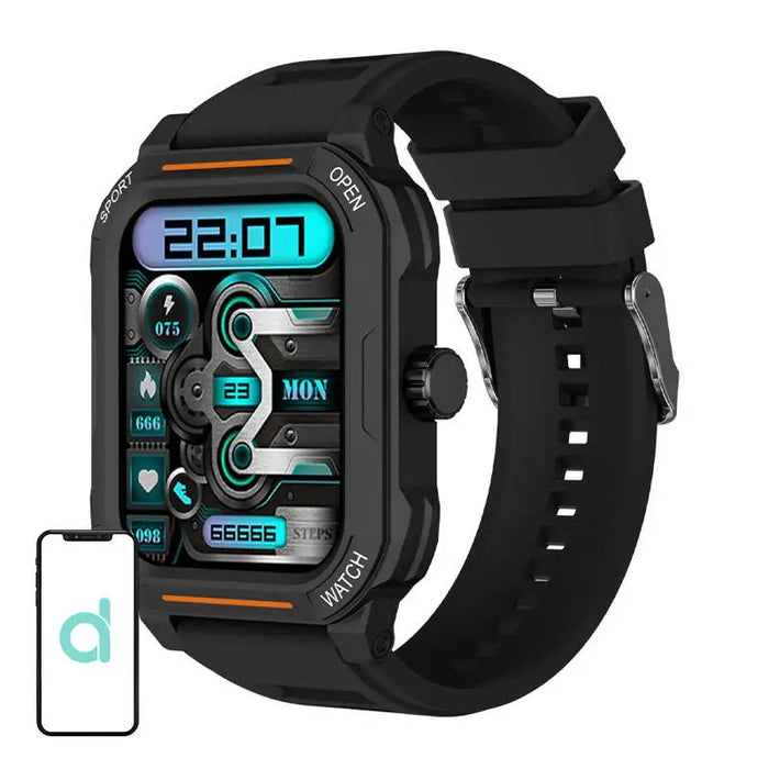Smartwatch Blitzwolf BW-GTC3 (Black/Black Steel) - Smartwatches<<<Smartwatches<<<InnproXML