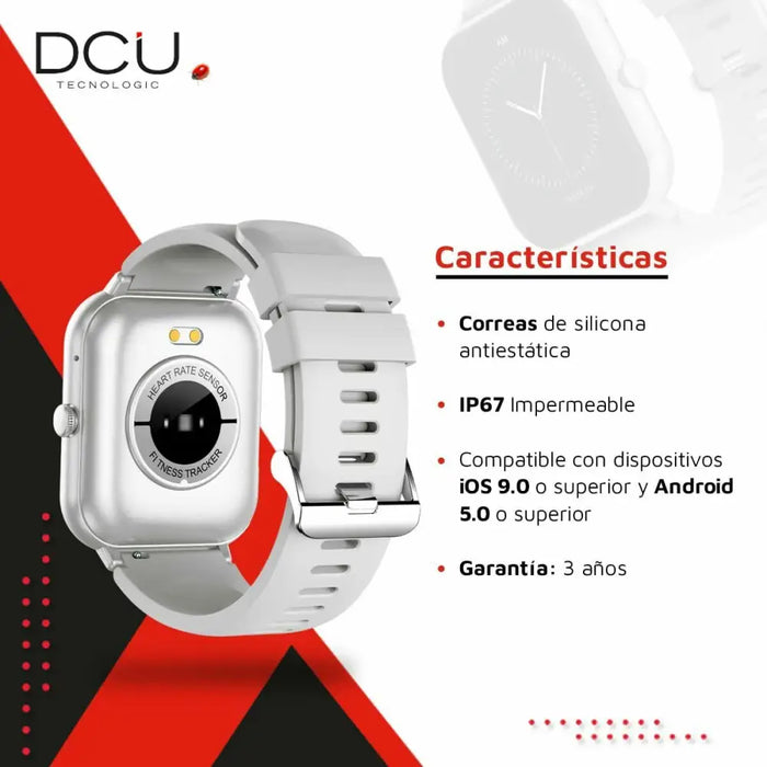 Smartwatch DCU CURVED GLASS PRO 1,83’’ Grey - Електроника Телефони и таблети<<<Компютри|