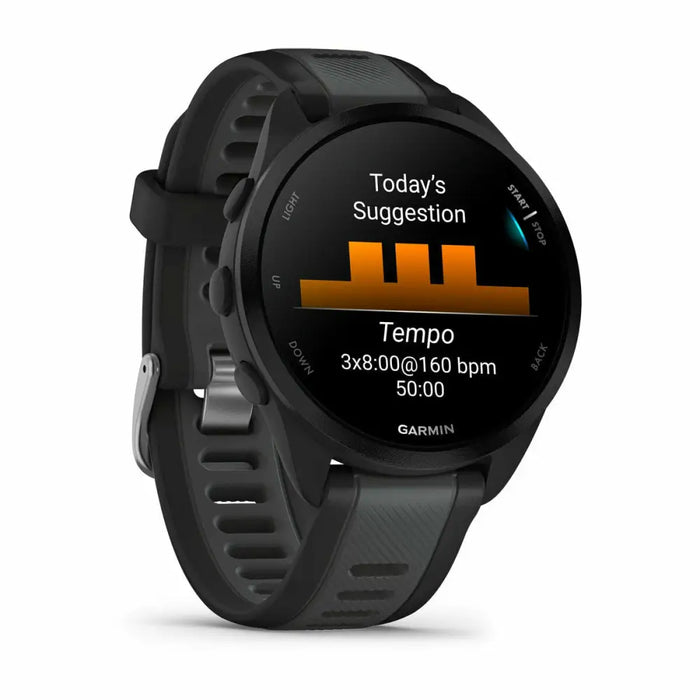 Smartwatch GARMIN Forerunner 165 Music Black Silver 1,2’’ 43 mm - Електроника Телефони и таблети<<<Компютри|
