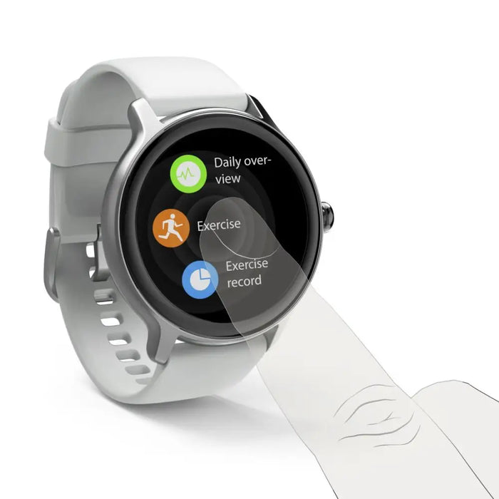 Smartwatch Hama Fit Watch 4910 Grey Silver - Смартчасовници<<<Мобилни телефони и аксесоари<<<ValiAPI&&&Спортни