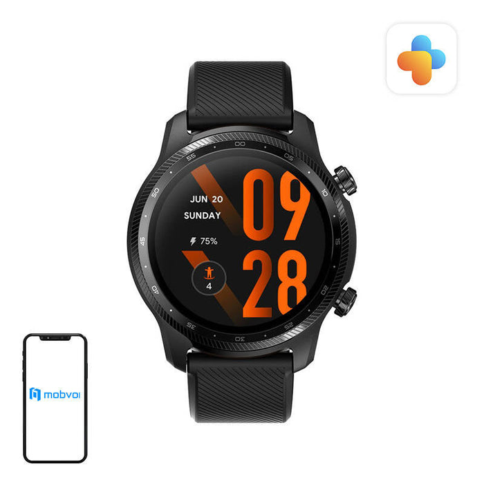 Smartwatch Mobvoi TicWatch Pro 3 Ultra GPS (Shadow Black) - Smartwatches<<<Smartwatches<<<InnproXML