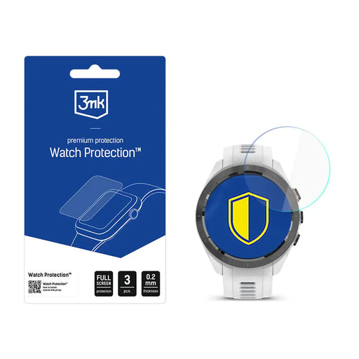 Smartwatch Screen Protector Glass 3mk Watch Protection FlexibleGlass for Garmin Approach S70 42mm - *Kategoria