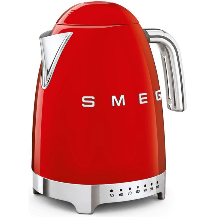 Electric kettle SMEG KLF04RDEU, 2400 W, 1.7 L, Red
