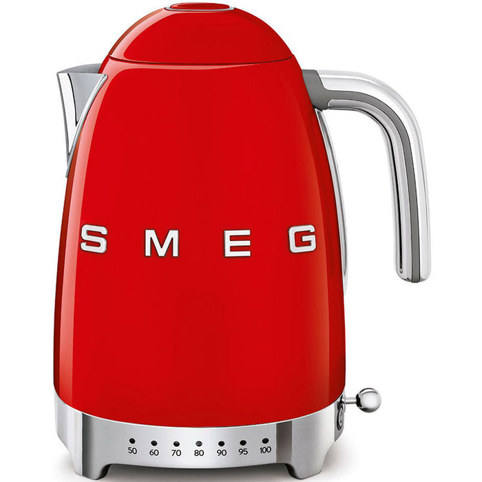 Electric kettle SMEG KLF04RDEU, 2400 W, 1.7 L, Red