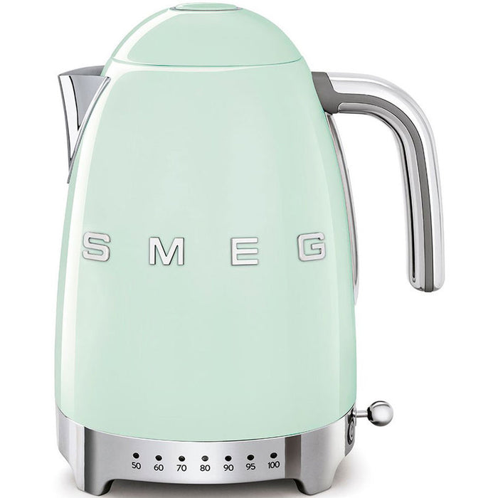 Electric kettle SMEG KLF04PGEU, 2400 W, 1.7 L, Pastel green