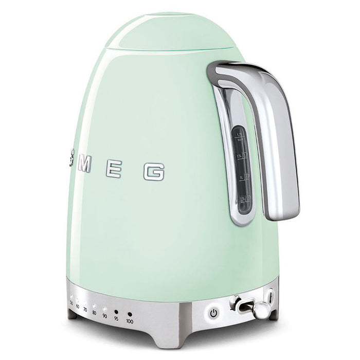 Electric kettle SMEG KLF04PGEU, 2400 W, 1.7 L, Pastel green