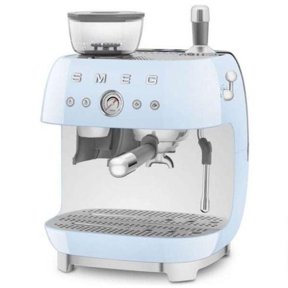 Coffee machine SMEG EGF03PBEU, 15 bar, 1650 W, Pastel blue