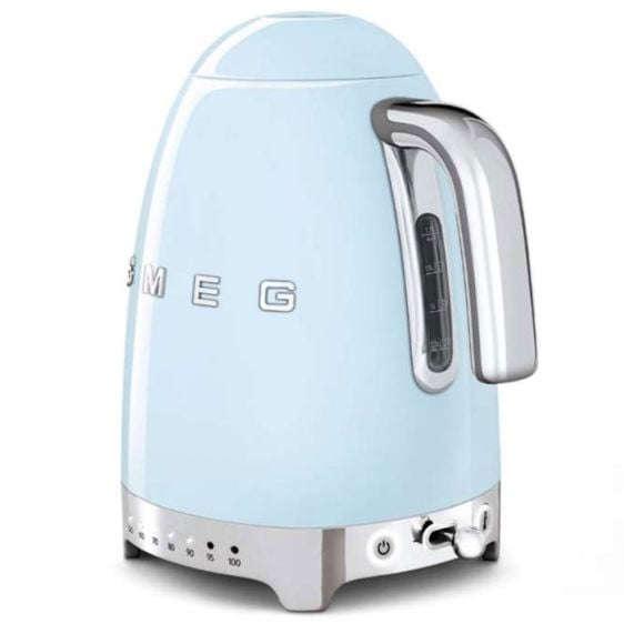 Electric kettle SMEG KLF04PBEU, 2400 W, 1.7 L, Blue