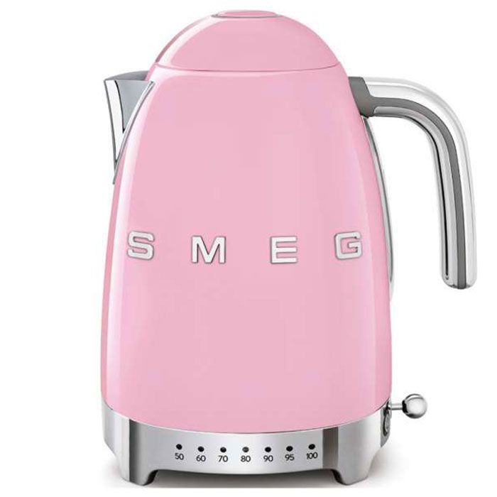 Electric kettle SMEG KLF04PKEU, 2400 W, 1.7 L, Pink