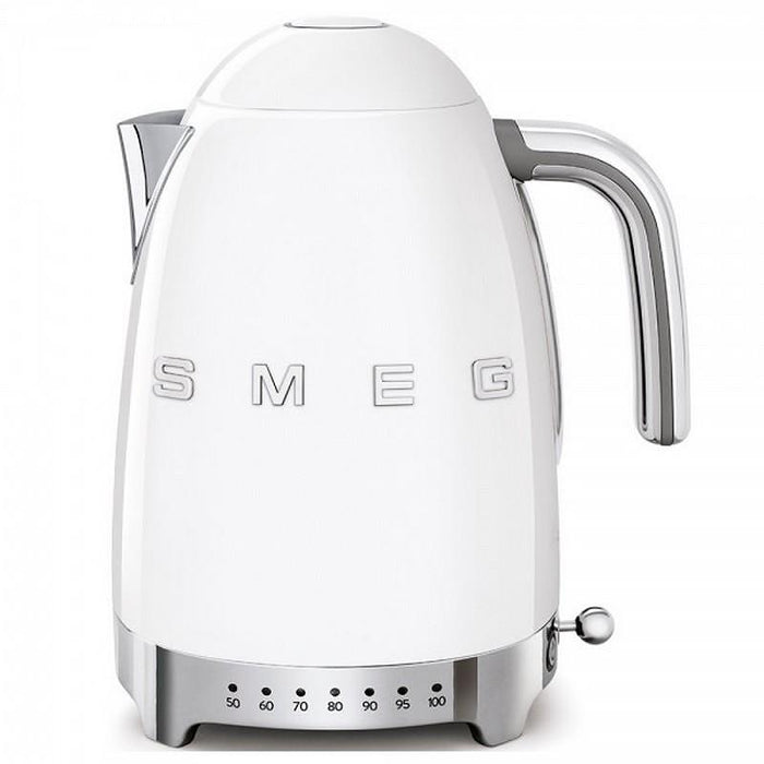 Electric kettle SMEG KLF04WHEU, 2400 W, 1.7 L, White