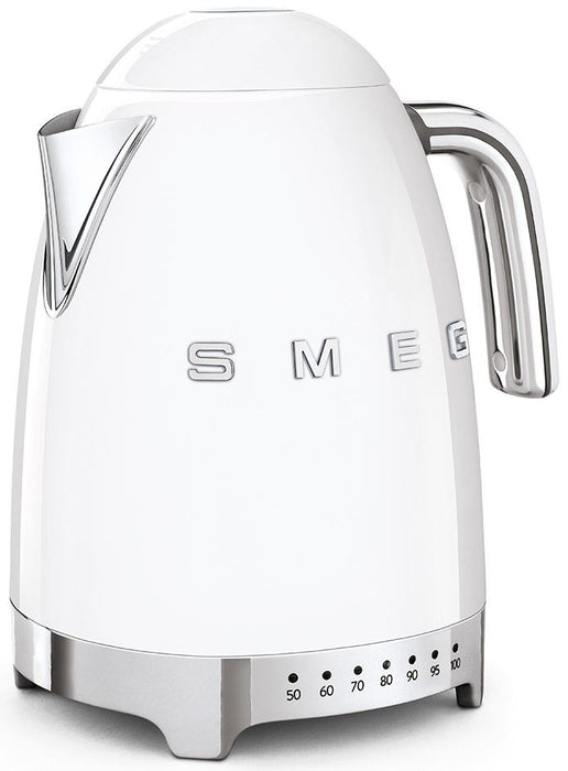 Electric kettle SMEG KLF04WHEU, 2400 W, 1.7 L, White