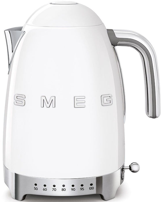 Electric kettle SMEG KLF04WHEU, 2400 W, 1.7 L, White