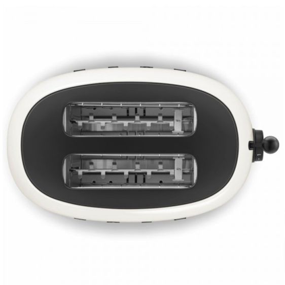 Toaster SMEG TSF01PCWEU, 2 slices, 950 W, Porsche Carrara White