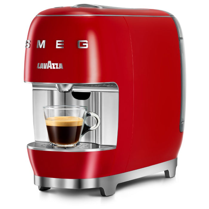 Coffee machine with capsules SMEG&LAVAZZA RED 900.00 ml, RED