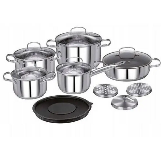 Smile 14-piece cookware set MGK-22 with cutting board set - Non-electric pots / pansAGD-GAR<<<Home Appliance