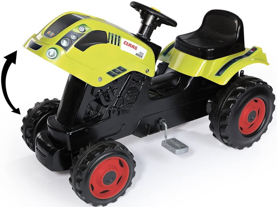 Pedal Tractor Smoby Claas Pedal Ride on Tractor Yellow