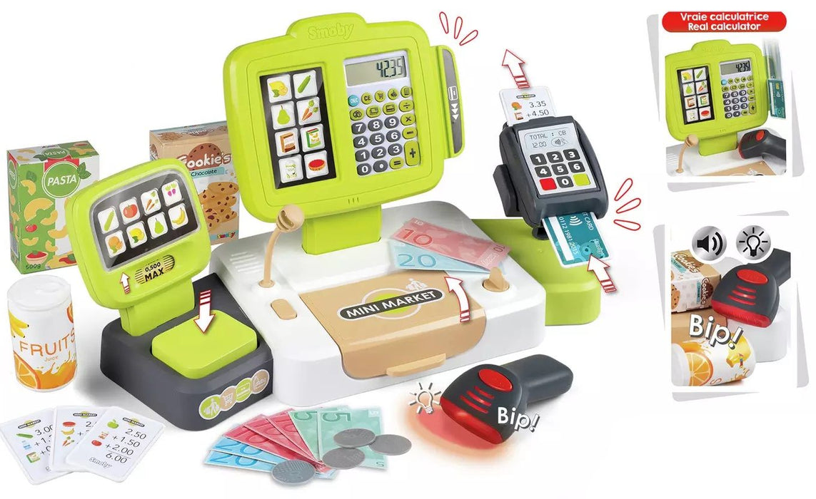 Toy Supermarket Smoby   Interactive + 3 years 30 pcs