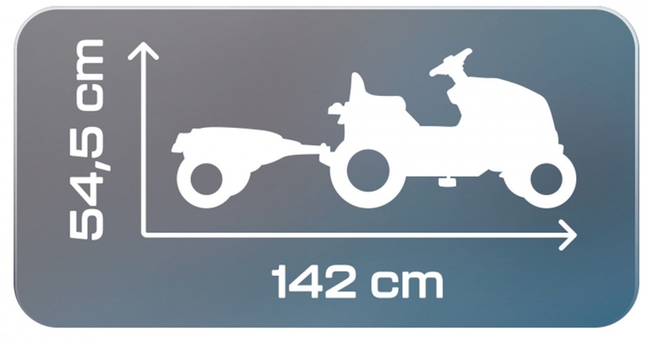 Tricycle Smoby Tractor Trailer