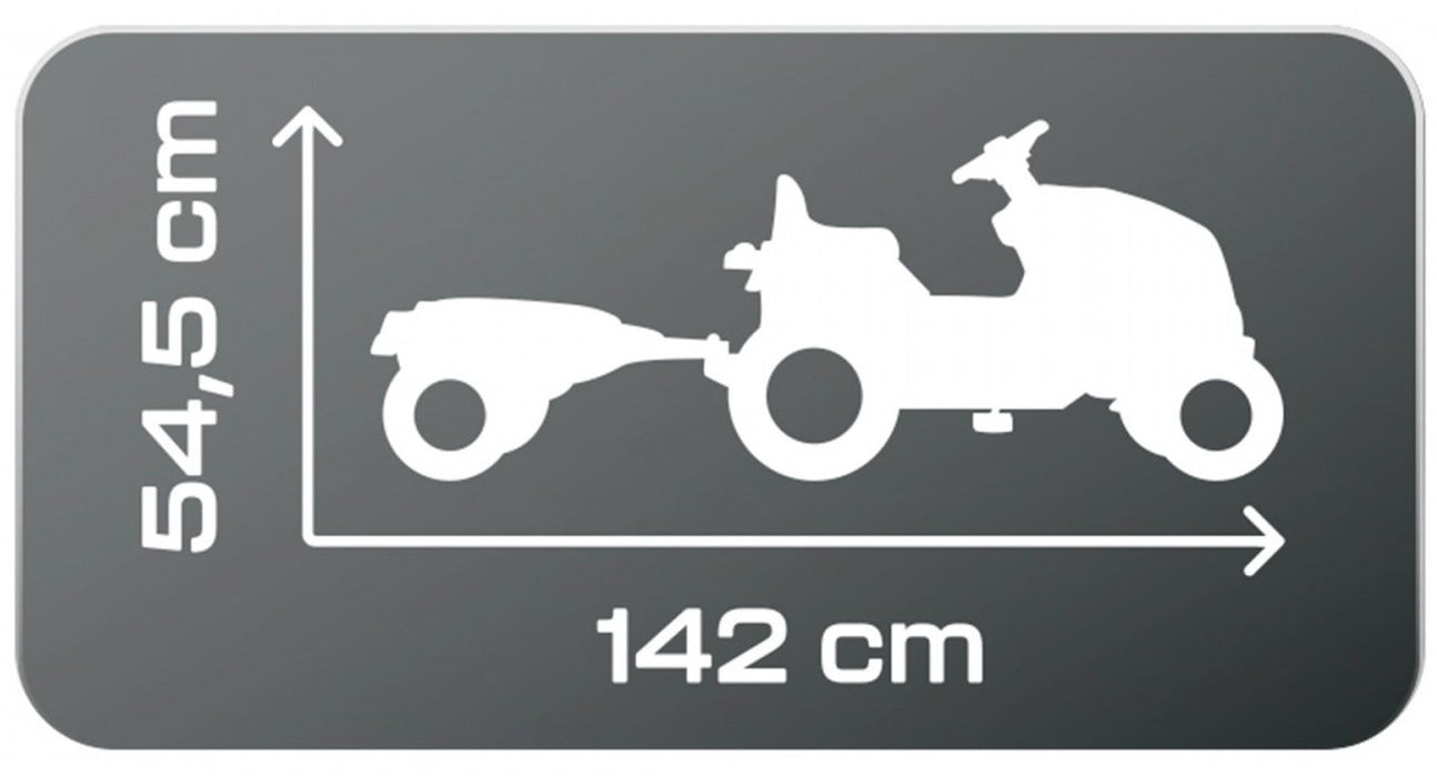 Tricycle Smoby Tractor Trailer