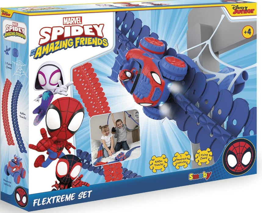 Racetrack Smoby Spidey Amazing Friends Flextrem set