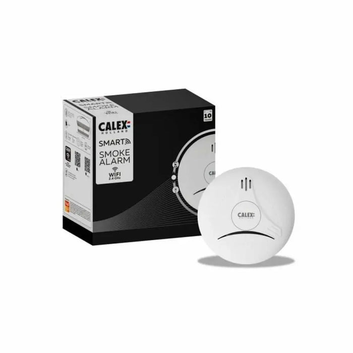 Smoke Detector Calex Wi-Fi 2.4 GHz - Сигурност Удома<<<Дом Градина<<<BigBuy&&&Системи за сигурност<<<Сигурност
