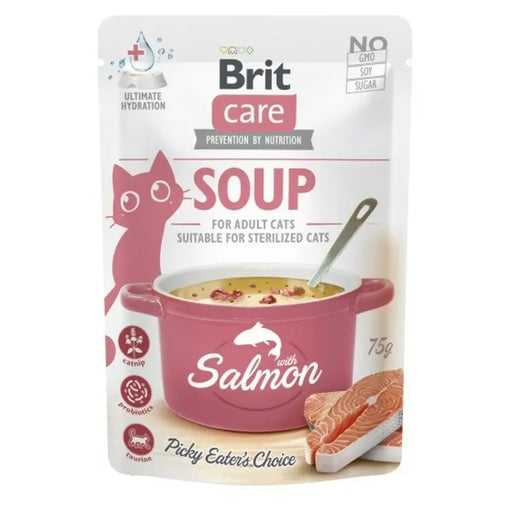 Snack for Cats Brit Care Soup Fish - Хранене на домашни любимци<<<Домашни Животни<<<Дом