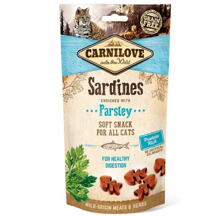 Snack for Cats Carnilove 8595602527236 50 g Sweets Fish Parsley - Хранене на домашни любимци<<<Домашни Животни<<<Дом